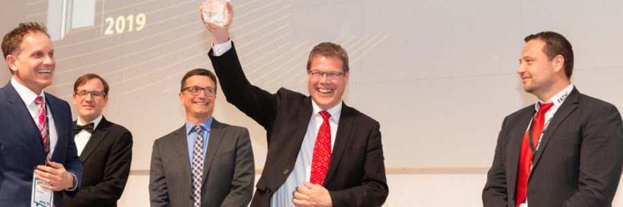 Hubert Jäger bei der Preisverleihung des drzp 2019