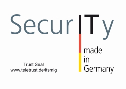 Security made in Germany - Trust Seal